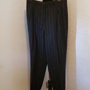 Barrie Pace Sophisticated Black Pinstripe Women's Trousers
